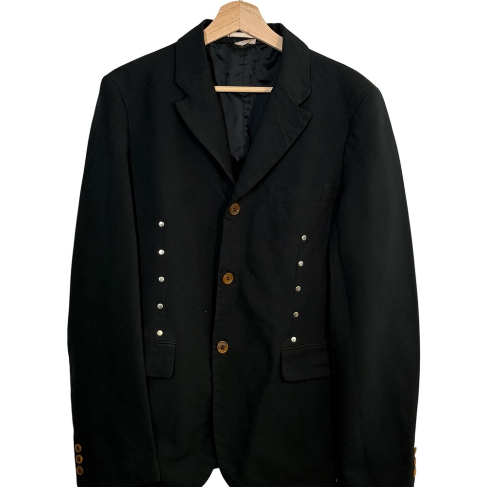 Comme Des Garcons Homme Plus Armor of Peace 2016AW Runway Rivets Blazer